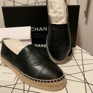 BNIB Chanel Espadrilles size 37
